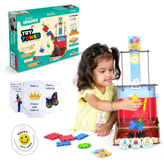 Arjoos | Smartivity Try Tower Building Kit For Kids