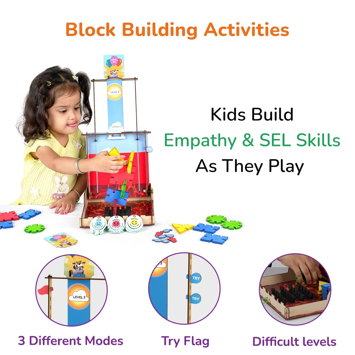 Arjoos | Smartivity Try Tower Building Kit For Kids