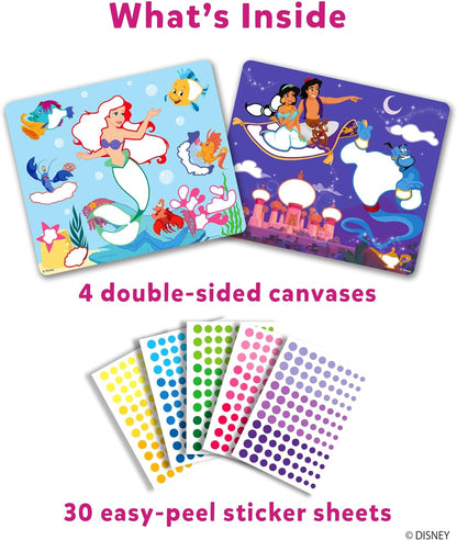 Arjoos | Skillmatics Dot it!: Disney Princesses | No mess sticker art for kids , DIY Activity | Gifts for Girls & Boys - Ages 3+ years