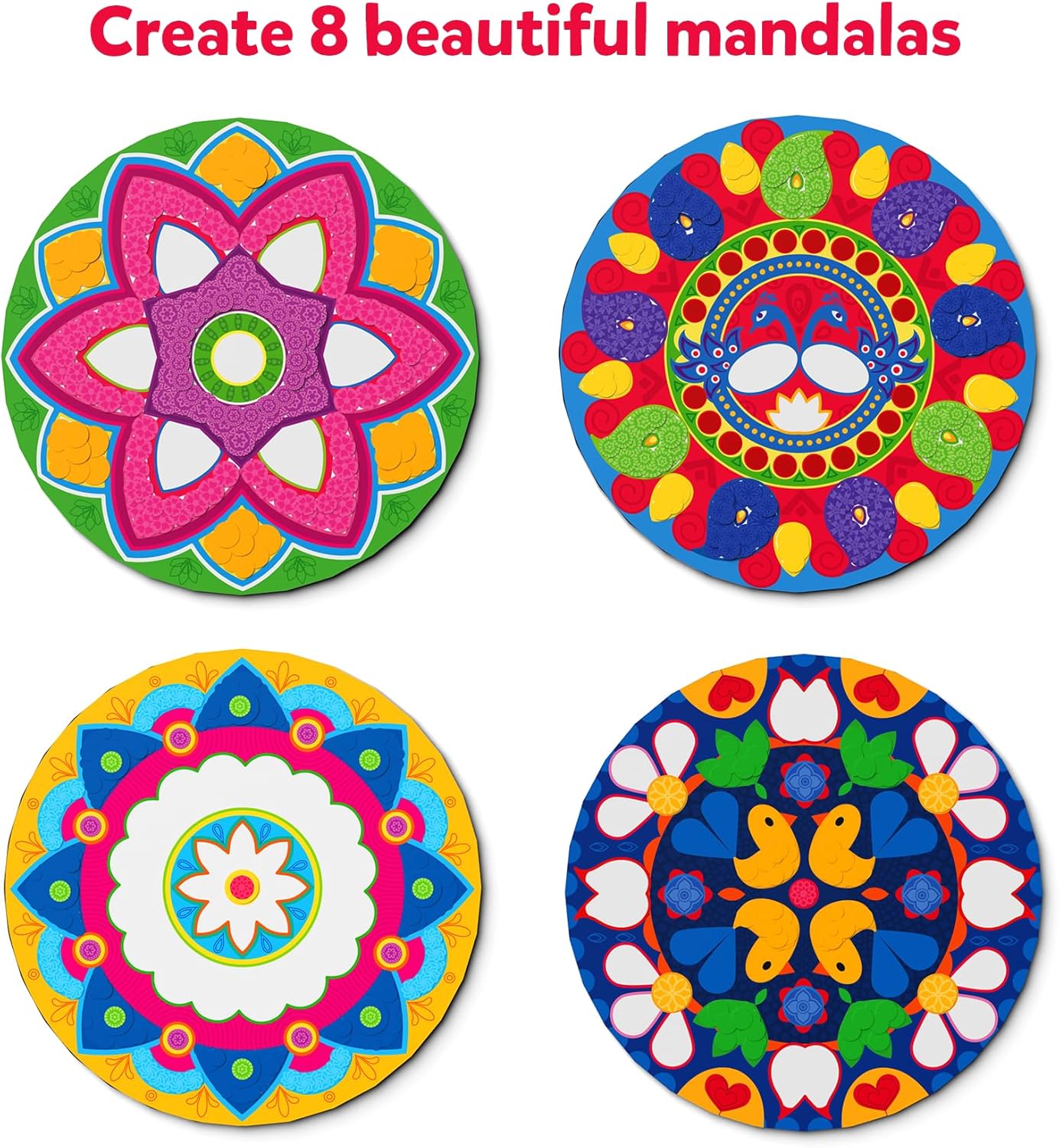 Arjoos | Skillmatics Dot it!: Mandala Art | No mess sticker art for kids , Art Activity  | Gifts for Boys & Girls - Ages ( 3 -7 yrs )