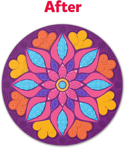 Arjoos | Skillmatics Dot it!: Mandala Art | No mess sticker art for kids , Art Activity  | Gifts for Boys & Girls - Ages ( 3 -7 yrs )