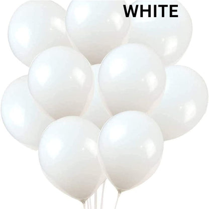 Arjoos | Latex Balloons for Birthday Decoration , 9 inch Set of  25pcs ( Multicolour )