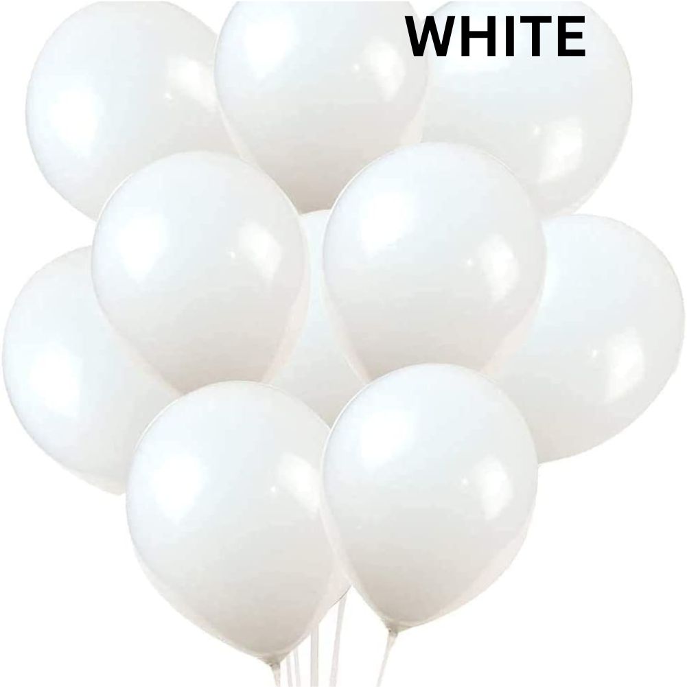 Arjoos  | Latex  Balloons for Birthday Decoration  , 9 inch Set of 100pcs ( Multicolour )